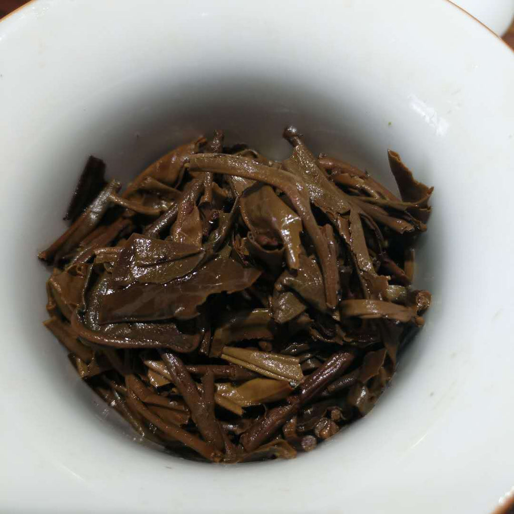 HelloYoung Yunnan Pu'er Tea Raw Tea Cake Aged Old Tea Qiao Mu Qi Zi Cakes 357g/12.59oz