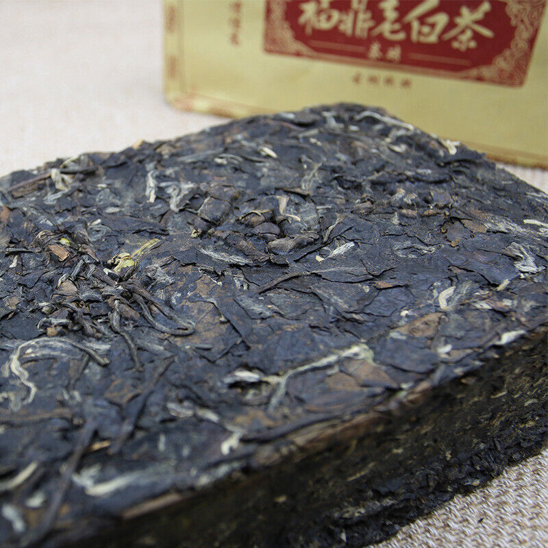 HelloYoung White Tea Brick Lao Shou Mei White Tea Cake 2012 Premuim Chinese Fuding 1000g