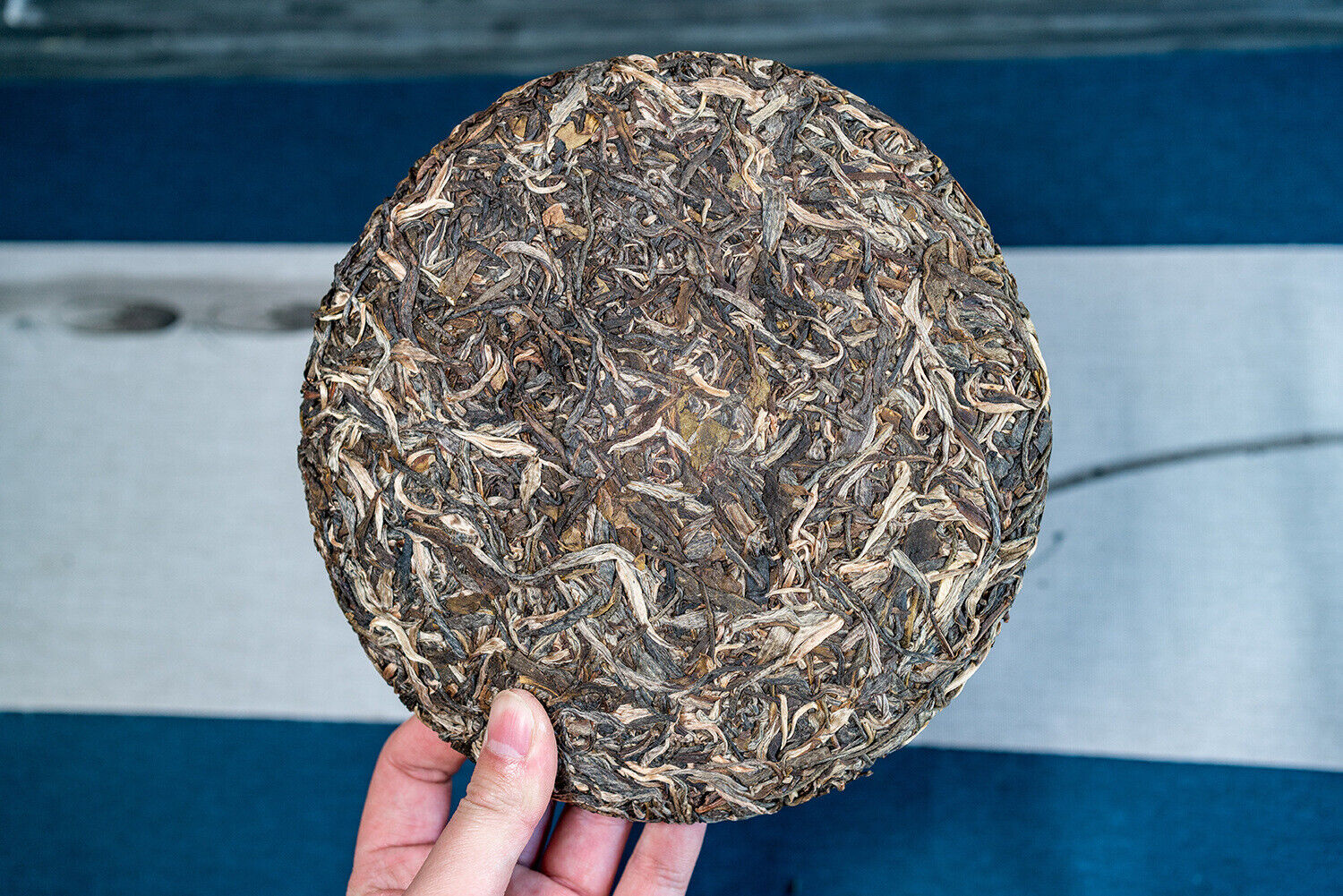 HelloYoung 357g Mint Pond Puerh Raw Tea Cake Yunnan Yiwu Ancient Tree Puerh Cake Tea