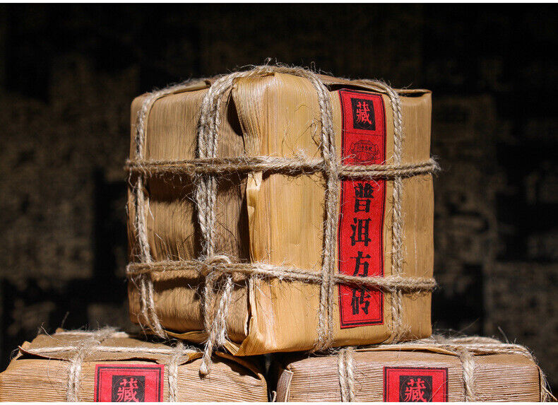 HelloYoung Natural Yunnan Pu'er Raw Tea Brick 500g Pu'er Raw Tea Brick Healthy Drink