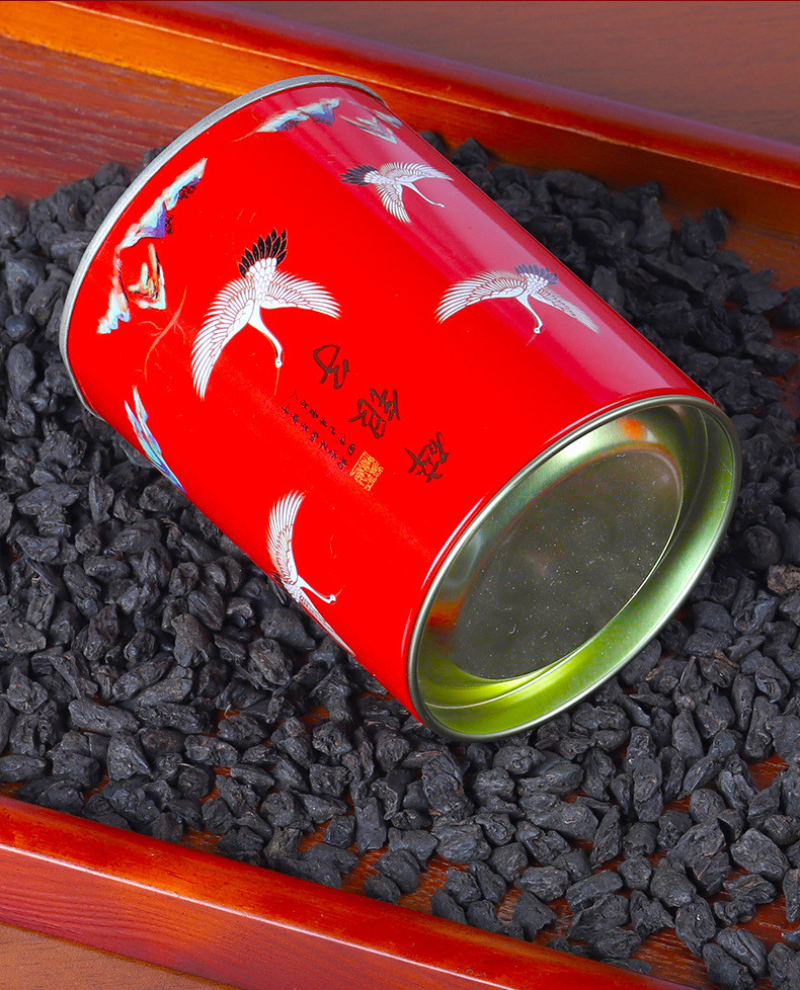HelloYoung Glutinous Rice Fragrance Crushed Silver Tea Fossil Yunnan Pu'er Ripe Tea 50g/Can