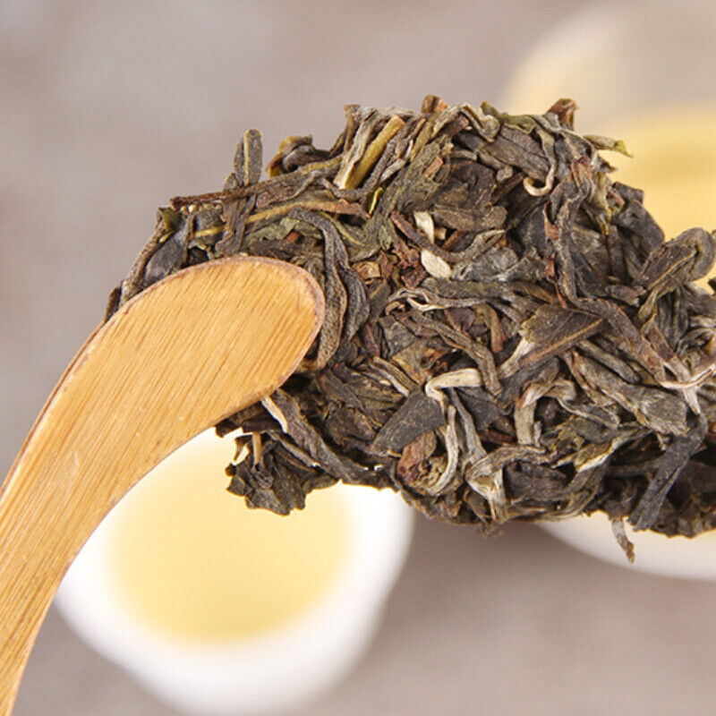 HelloYoung Pu-Erh Tea Cake Like Honey Flavor Raw Puer Tea Diet Tea 357g Yunnan Xiao Hu Sai