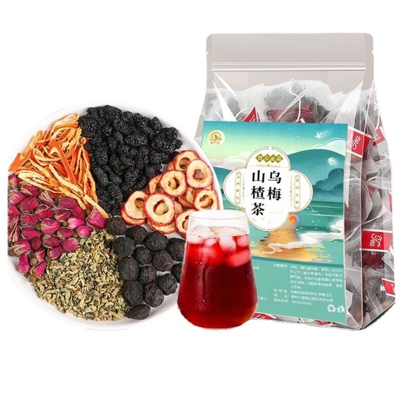 Plum Mulberry Hawthorn Chenpi Rosehip Lotus Leaf Tea Main image