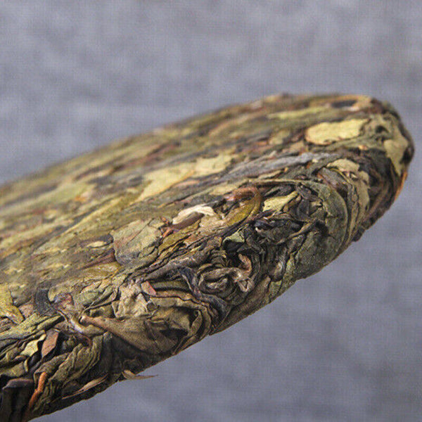 HelloYoung Old Tree Puerh Cha Tea Seven Seed Cake Tea Leaves 357g Lincang Iceland Gold Leaf