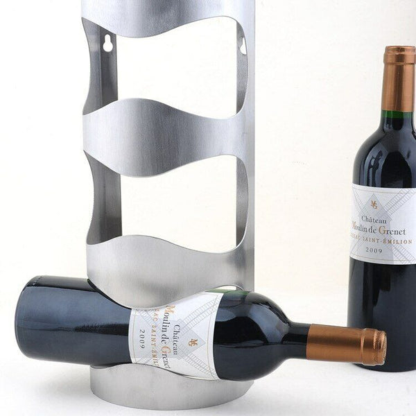 Wall Mounted Wine Holder Rack Household Wine Bottle Holder Homeuse With Screws