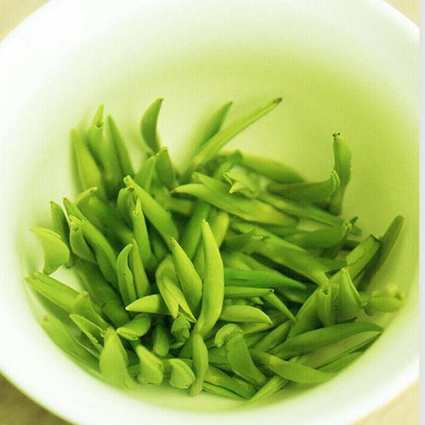 HelloYoung LEPINLECHA 100g Ming Qian Silver Jar Que She Sparrow's Tongue Chinese Green Tea