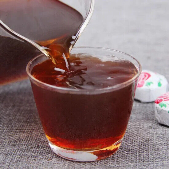 Rose Pu Er Tea Yunnan Rose Flavor Mini Puer Tuo Cha Shu Puer Loose Flavor Tea Secondary image
