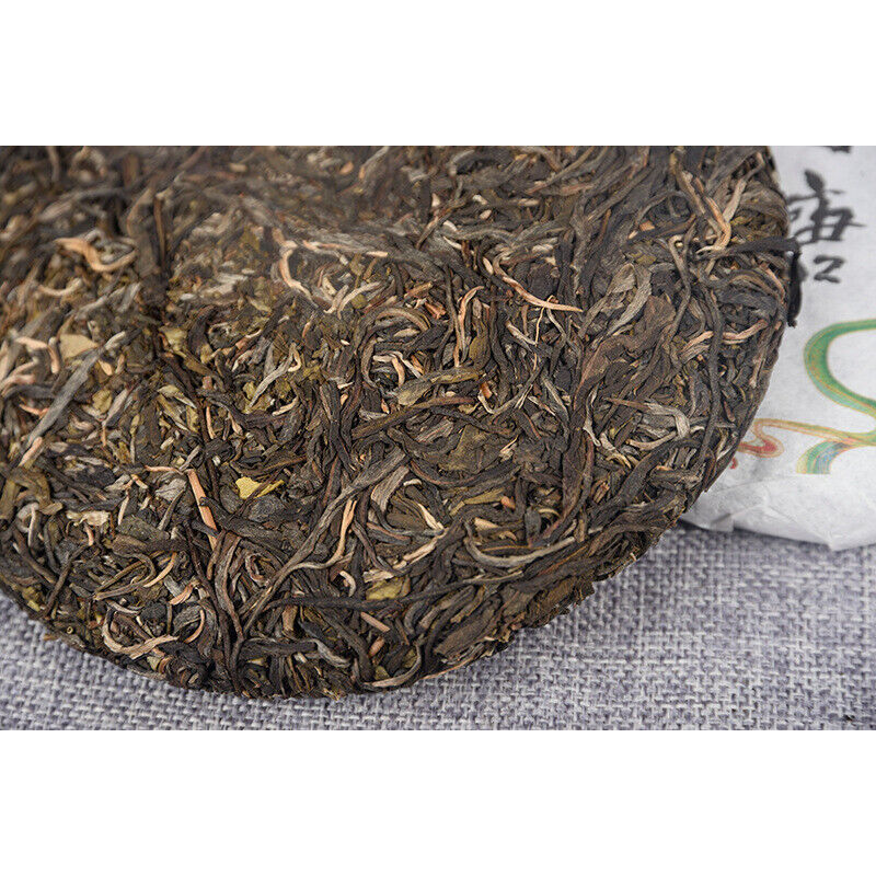 357g/12.59oz Organic Green Tea Spring Tea Natural Cake Tea Beneficial Health Tea