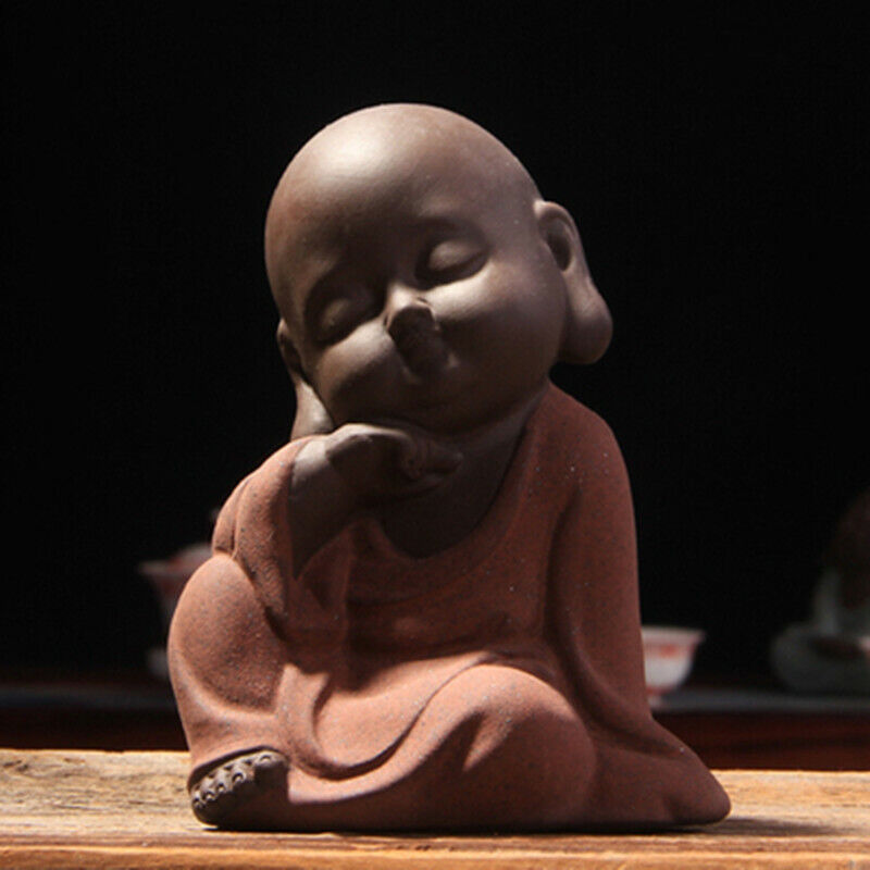 Hand Decoration Pet Monk Sand Tea Set Buddha Factory Outlets Tea Fitting