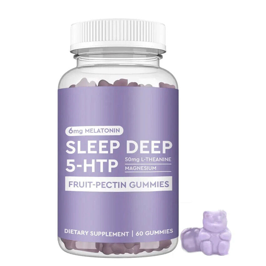 Dietary Supplement Vegan Me*latonin Gummies for Relaxation and Sleep 60PCS Main image