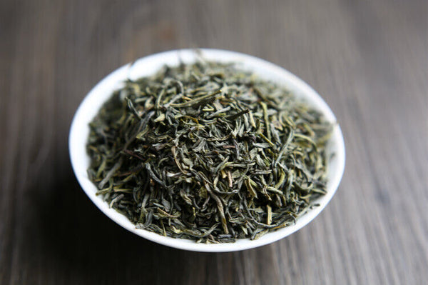 HelloYoung 500g Yunnan Green Tea Yunnan Green Tea Qingxiang Steamed Enzyme Green Pearl Bulk