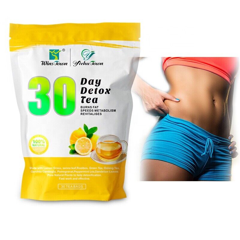 30Days Detox Flat Tummy Tea Traditional Herbal Diet Weight Loss Tea Senna Unisex Main image