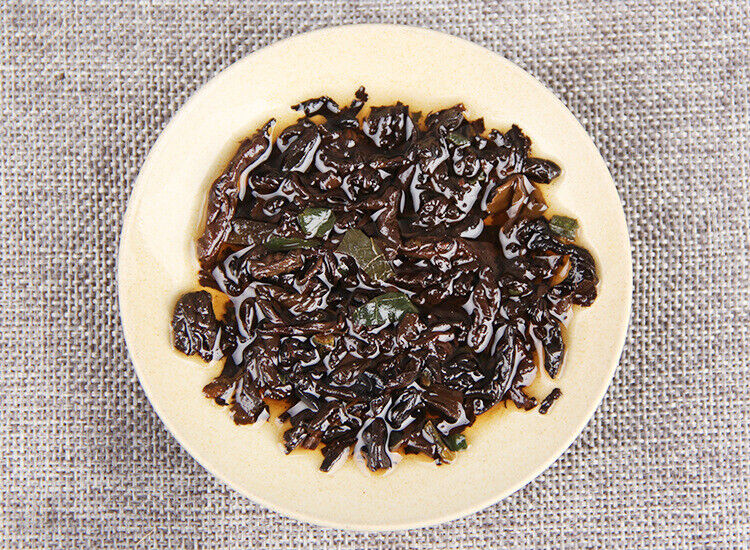 HelloYoung Glutinous Rice Fragrance Puerh Ripe Tea Dragon Pearl 500g Puerh Tea Tuocha