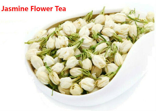 HelloYoung Ecology Food Organic Blooming Herbal Tea Loose Leaf Dried Jasmine Flower Tea 50g