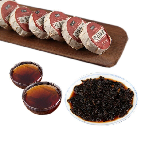 Glutinous Rice Ripe Puerh Tuo Tea Fermented Old Tree Fragrant