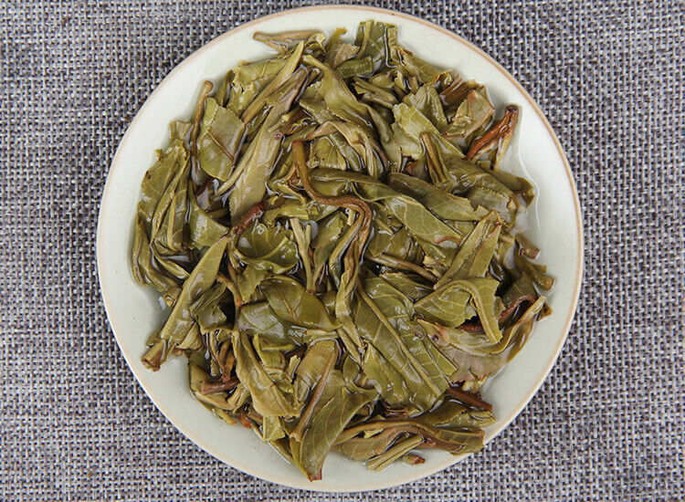 357g Ancient Tree Pu'er Tea Raw Tea Bamboo Leaves Icelandic Raw Tea Cake