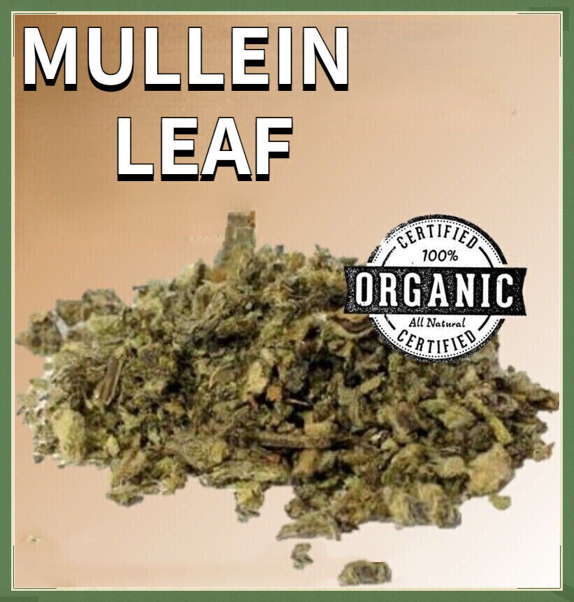 ORGANIC MULLEIN AUSTRALIA - BEST QUALITY DRIED MULLEIN LEAF HERB / TEA 250G Main image