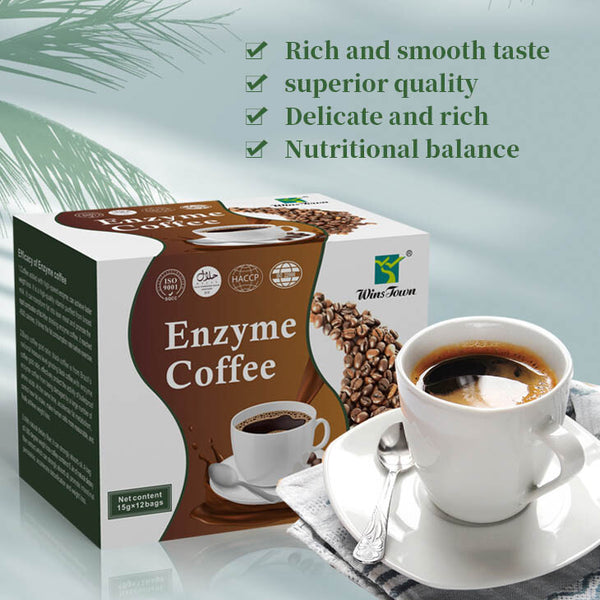 Weight Loss Natural Herbal Diet Bulletproof Coffee 15g*12 Slimming Enzyme Coffee