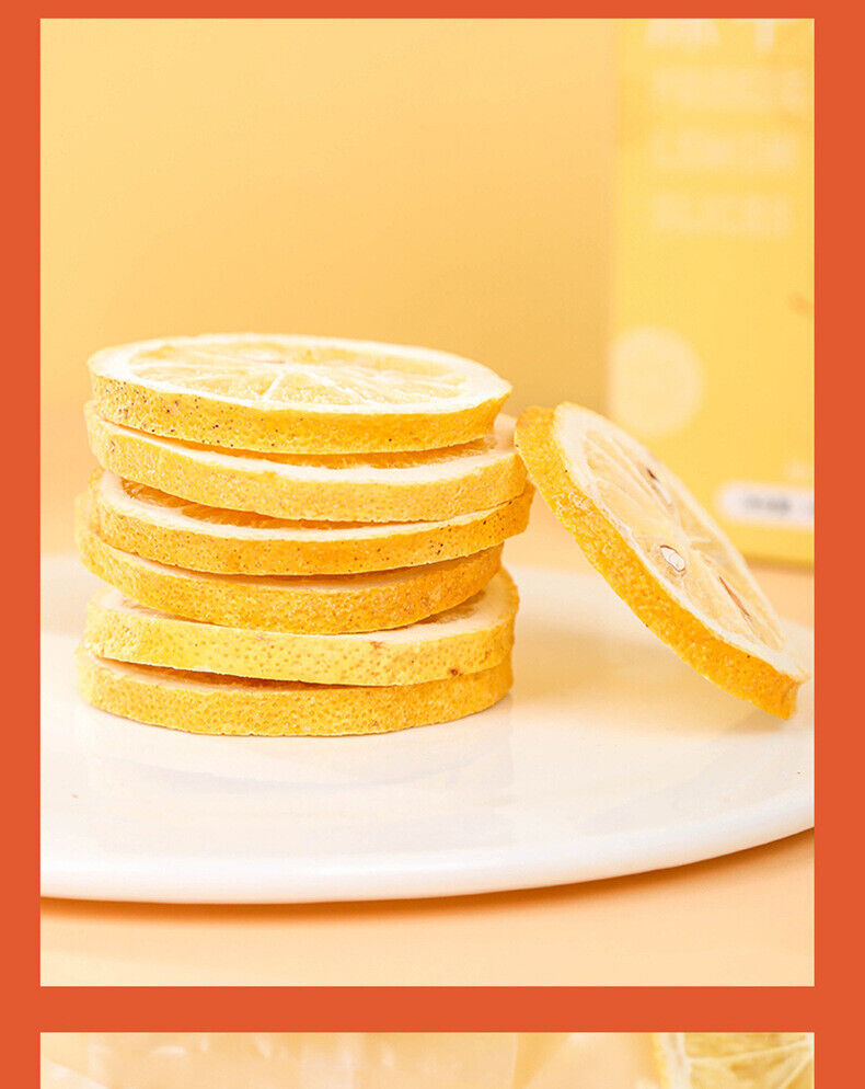 HelloYoung Lemon Slices Freeze-dried Lemon Slices In Water Lemon Slices 40g 4g*10