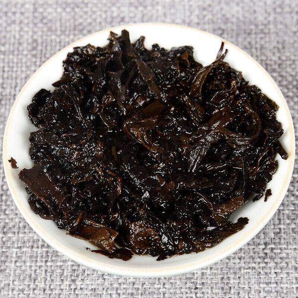 HelloYoung 357g Yunnan Seven Cakes Puerh Tea Menghai Brown Chen Xiang Cakes Ripe Tea