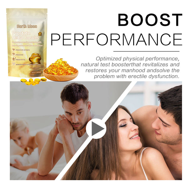 Premium Prostate Herbal Capsules Relieve Men's Discomfort and Nourish Kidney