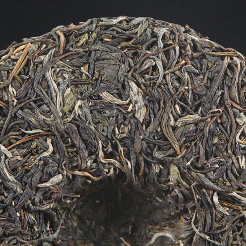 HelloYoung 357g Top Pu'er Raw Tea Menghai Authentic Ancient Tree Pu-erh Tea Brick Green Tea