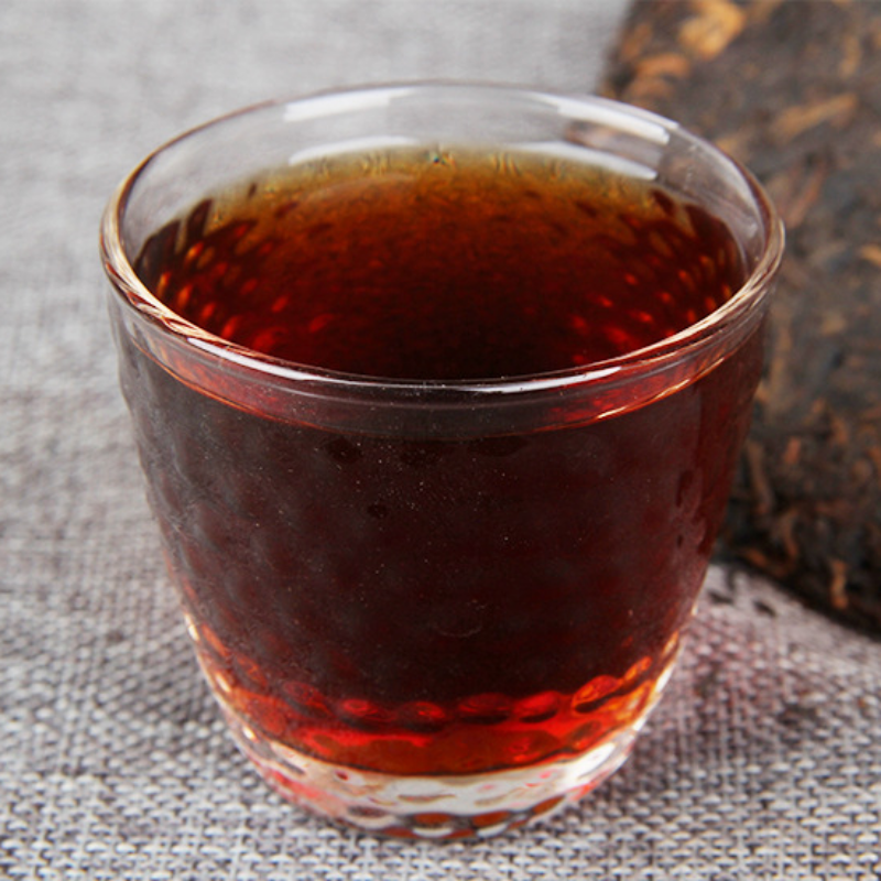 HelloYoung Cake Tea Yunnan Qizi Cha 400g Pu'er Tea Factory Cloud Buds Pu'er Tea Ripe Tea