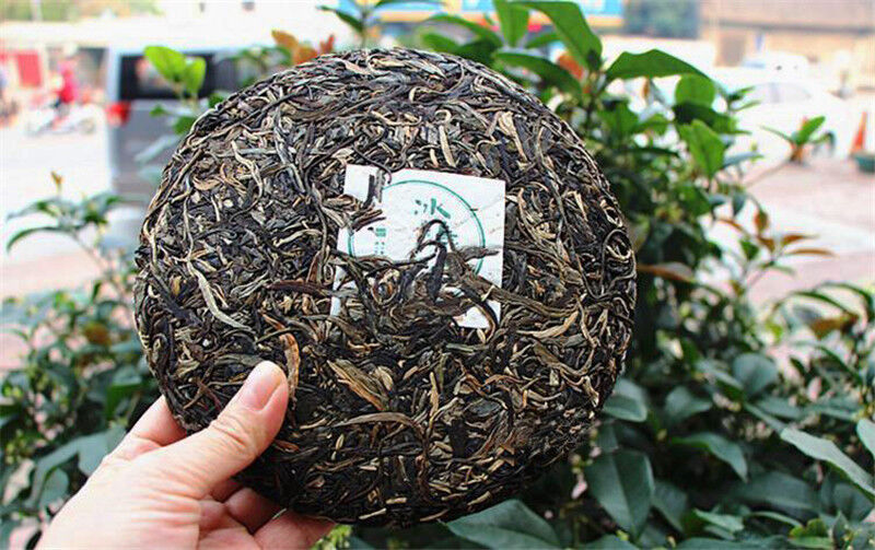 HelloYoung Sheng Pu erh Tea BingDao Old Tree Green Food China Yunnan Cha Puer Tea Cake 357g