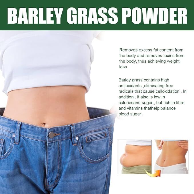 Barley Grass Powder 250g 100% Pure&Natural Nutritionally into Smoothie or Juice Secondary image