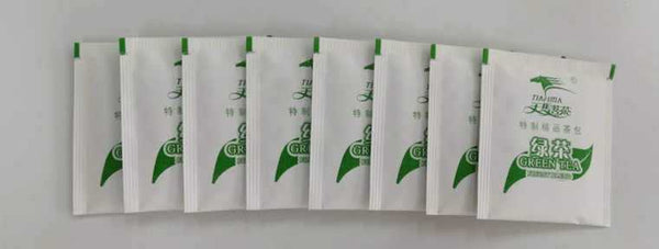 HelloYoung Green Tea Bags Disposable Tea Bags 100 sachets per bag 160g