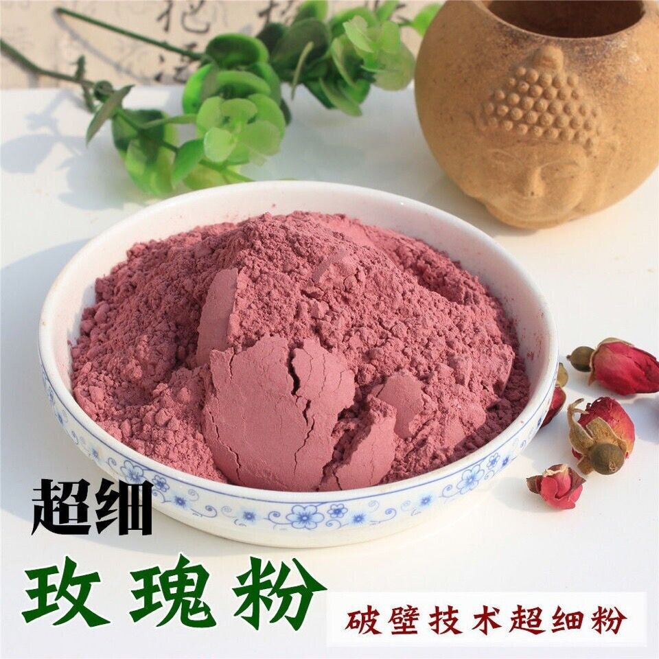 500g Rose Powder Edible Rose Flower Powder Authentic Double Petals Rose Powder