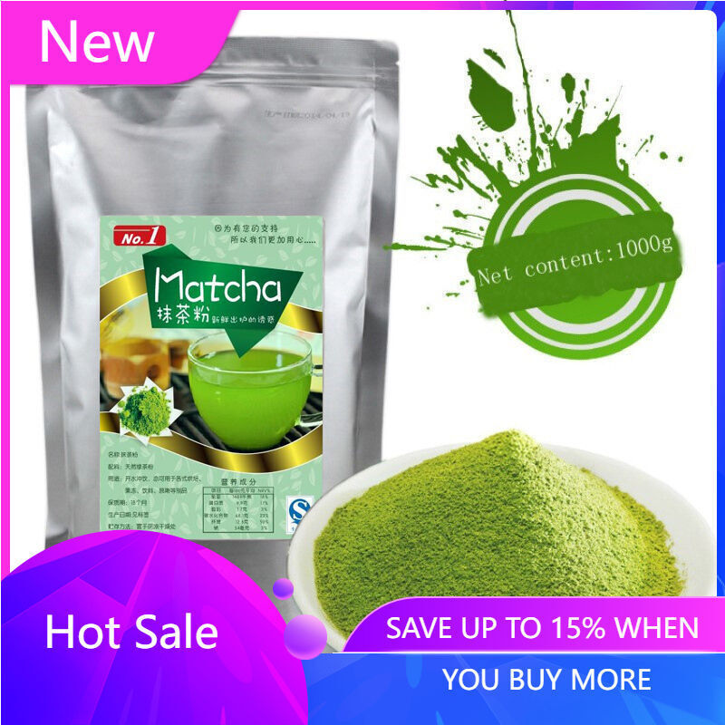 1000g Matcha Green Tea Powder 100% Natural Organic Slimming Tea Reduce Weight Main image
