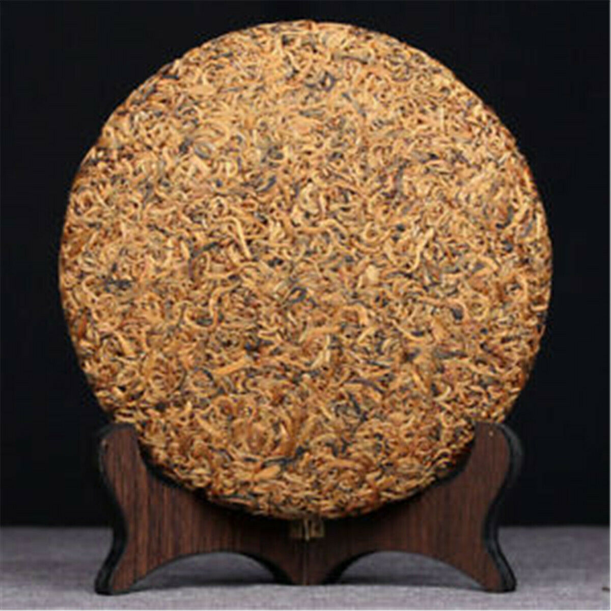 HelloYoung 357g Yunnan Natural Golden Buds Dian Hong Chinese Black Tea Cake Organic Red Tea Secondary image