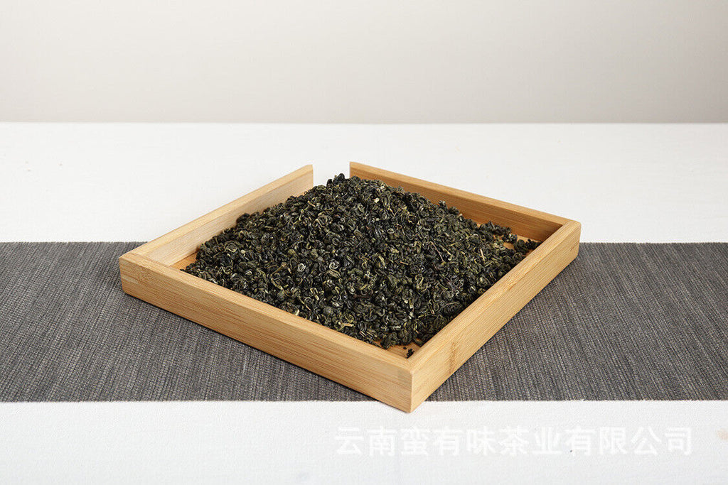 HelloYoung 500g bag Yunnan Yunnan Green Tea Puerh Tea Bi Luo Chun One bud and two leaves