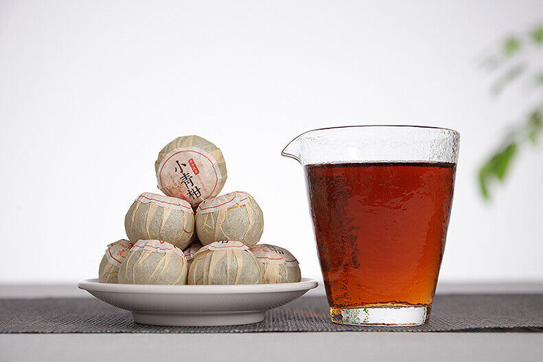 HelloYoung 500g Yunnan Pu'er Tea Xinhui Xiaoqingkang (RX) Palace Pu'er Ripe Tea