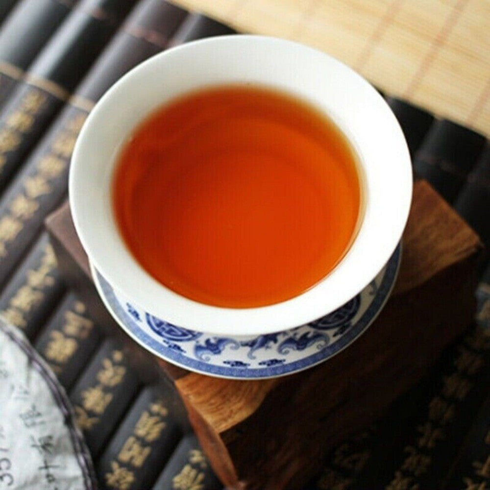 Golden Bud Pu-erh Tea Cake 100g Organic Ripe Black Tea Traditional Aged Premium