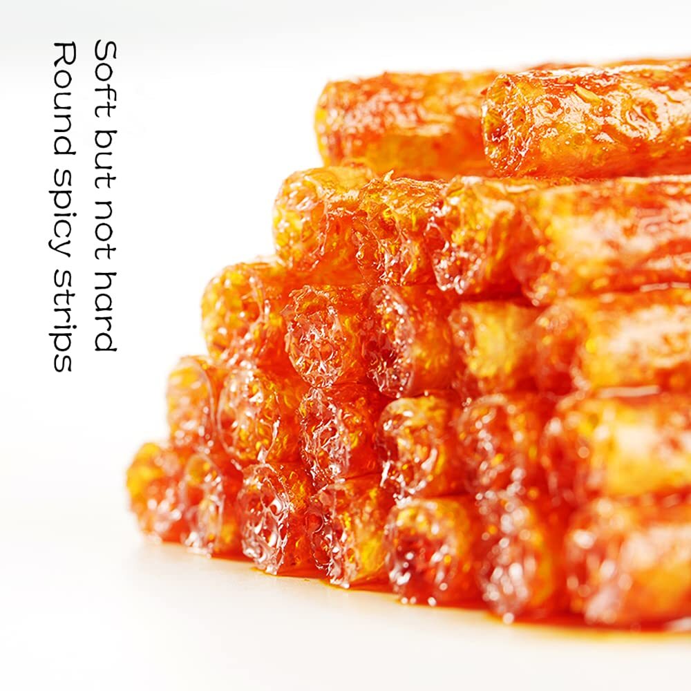 78g (Pack of 2) Spicy Strips - Spicy Gluten Latiao, Chinese Special Snack Food