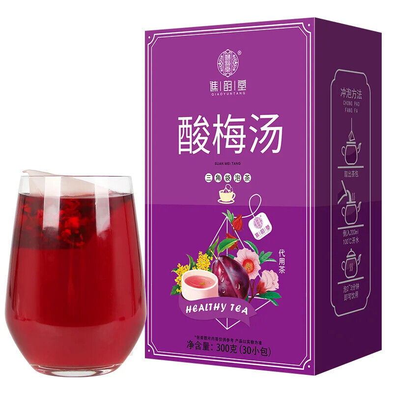 Sour Plum Soup Healthy Herb Tea Bag 300g/30 Bags Main image