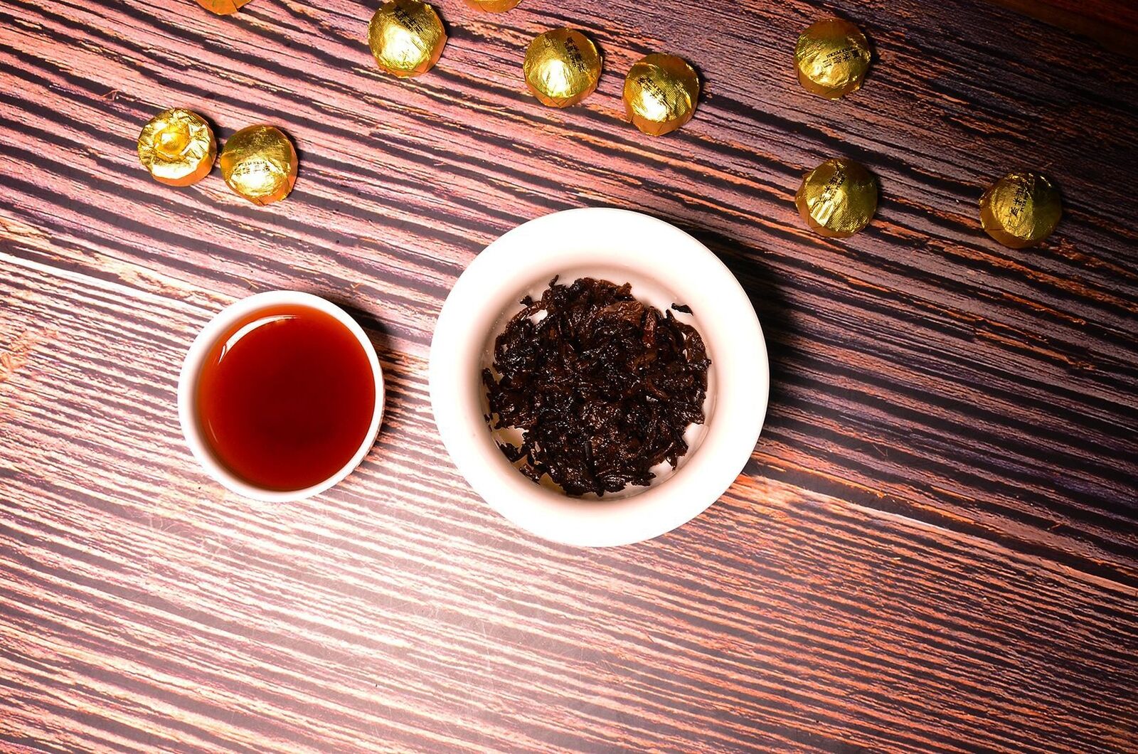 HelloYoung 500g Golden Classics Mini Tuocha Original Flavor Ripe Tea Yunnan Pu'er Tea