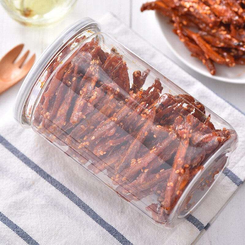 Spicy Silver Fish 500g Dried Small Fish Instant Chinese Specialty Seafood Snacks