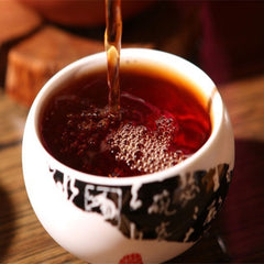 HelloYoung 100g Yunnan Ripe Puer Tea Organic Premium Old Tree Pu-Erh Black Tea Health Drink