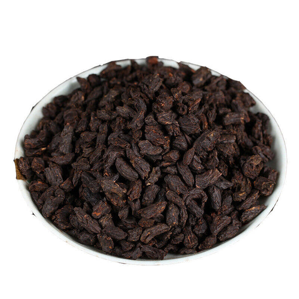 Yunnan Pu'er Tea Glutinous Fragrance Tea Fossilised Cooked Tea 500g loose tea