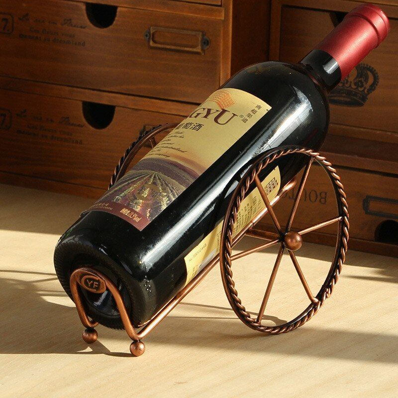 Wine Bottle Racks Bottle Holder Home Kitchen Bar Handmade Plating Display Shelf