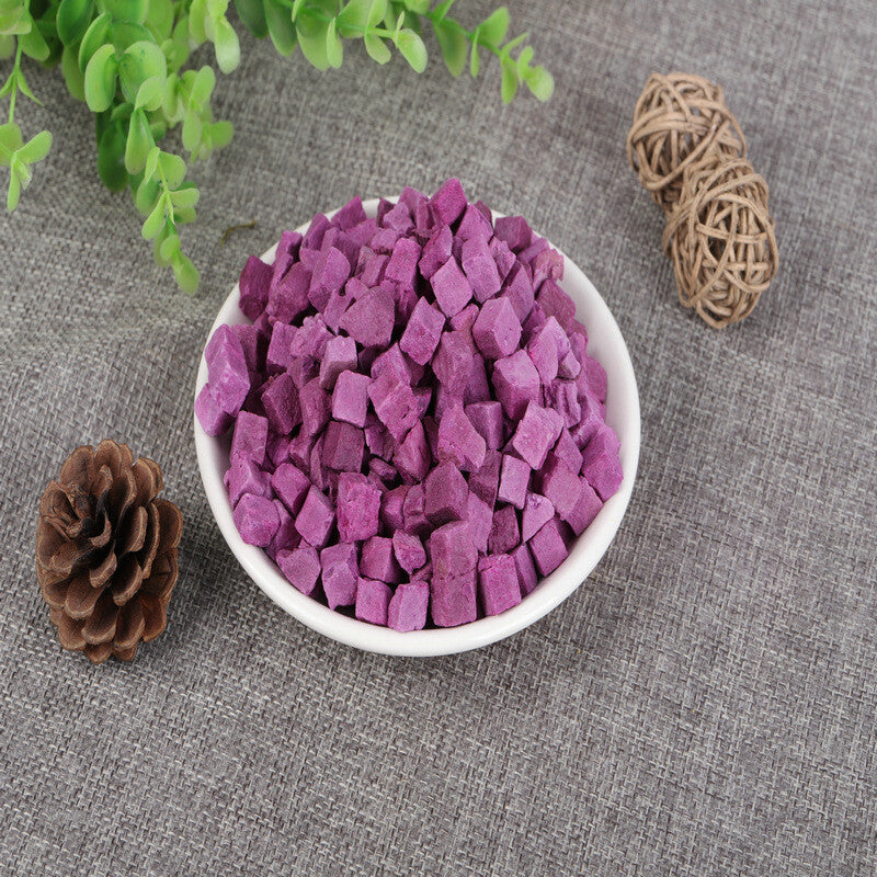 Natural Freeze-dried Purple Sweet Potatoes Freeze-dried Vegetable 250g/500g