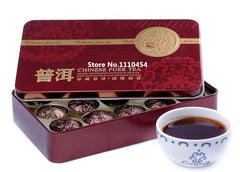 HelloYoung Puer Health Puerh Tea Glutinous Rice Fragrant Mini Tuocha Tin Packaging Puer Tea