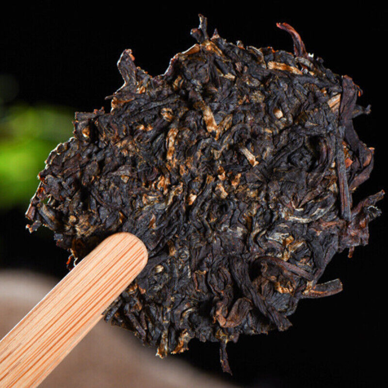 HelloYoung TeaPu-Erh Tea Cake Spring Pu'er Black Tea Healthy 357g Top-Grade Yunnan Dian Hong