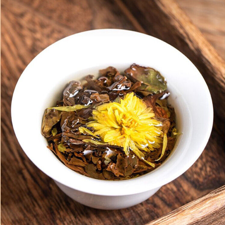Chrysanthemum White Tea Cake Fuding White Tea Gongmei Golden Chrysanthemum Tea Main image
