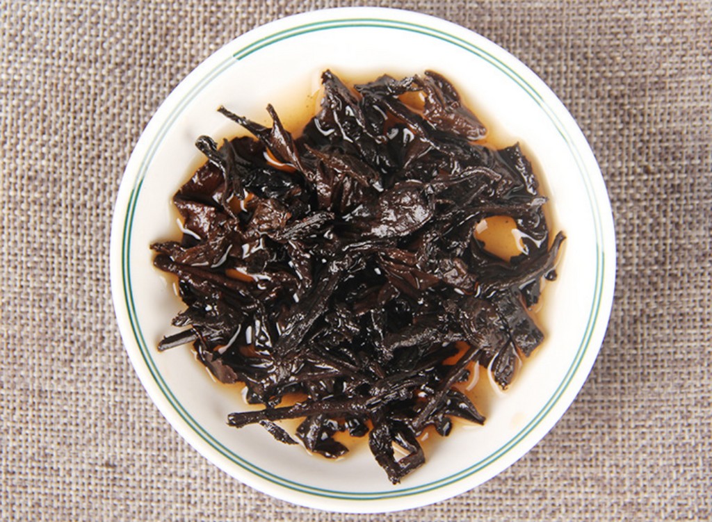 HelloYoung 250g Yunnan Da Ye Puerh Tea Brick Oujin Da Ye Ripe Tea Aged Black Tea