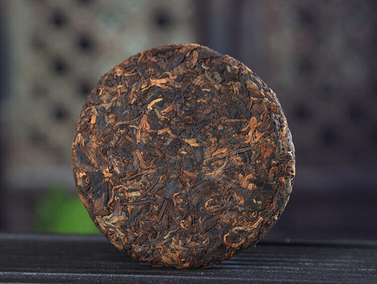 HelloYoung 100g Banzhang Golden Bud Puerh Ripe Tea Cake Aged Ripe Yunnan Puerh Tea Leaves