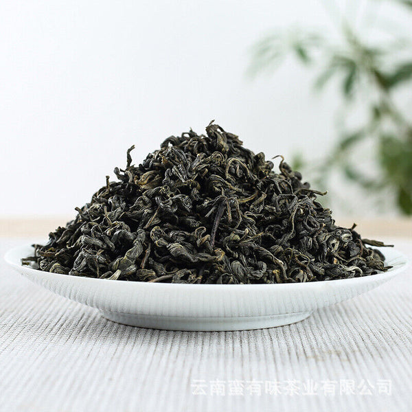 HelloYoung 500g Yunnan Yunnan green early spring big leaf green tea back to the cage tea